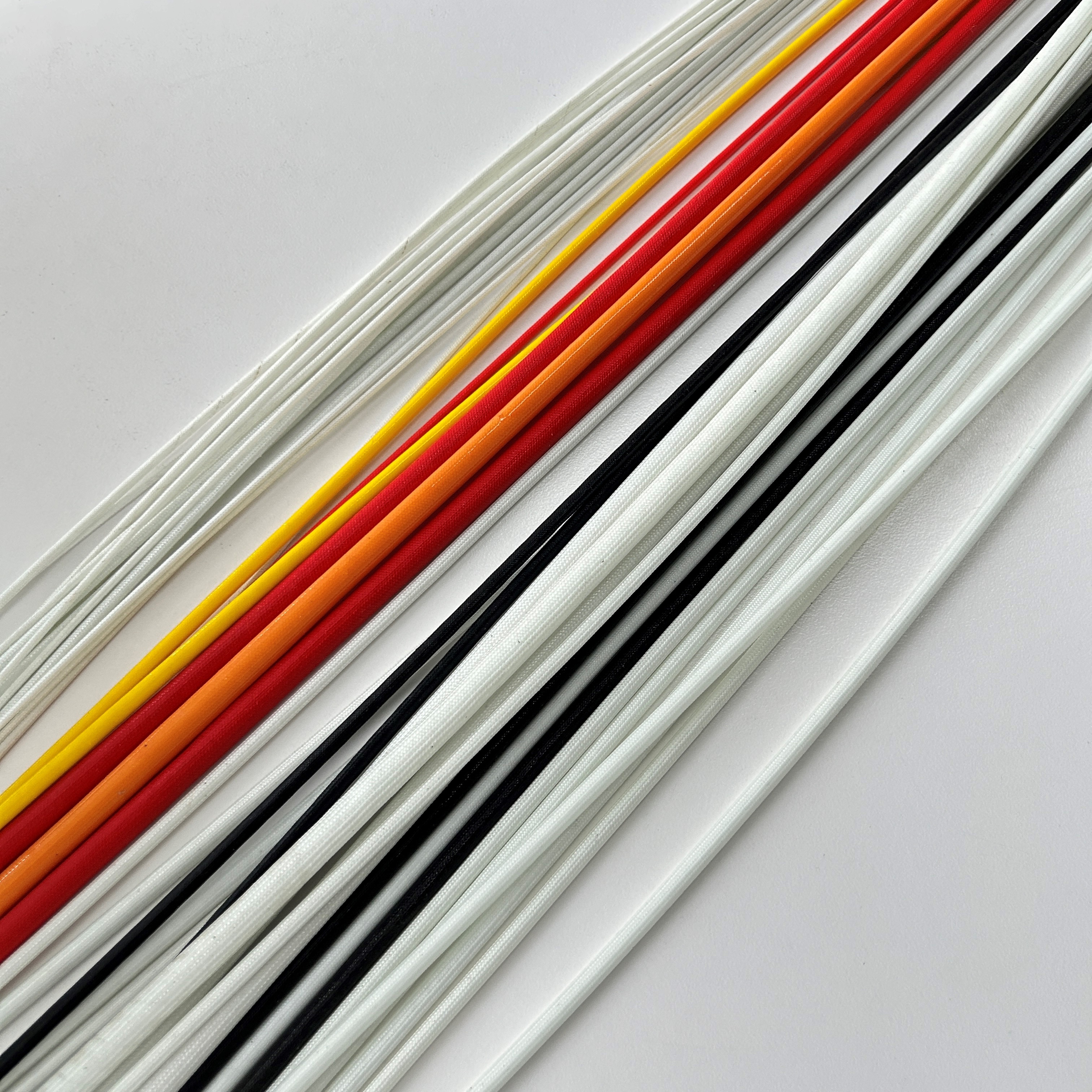 Electrical Insulation Fiberglass Sleeve Insulation Braided Fiberglass Sleeve for Electronics