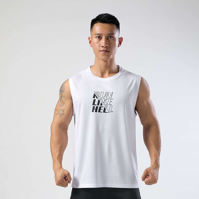 Quick drying fitness running sports vest