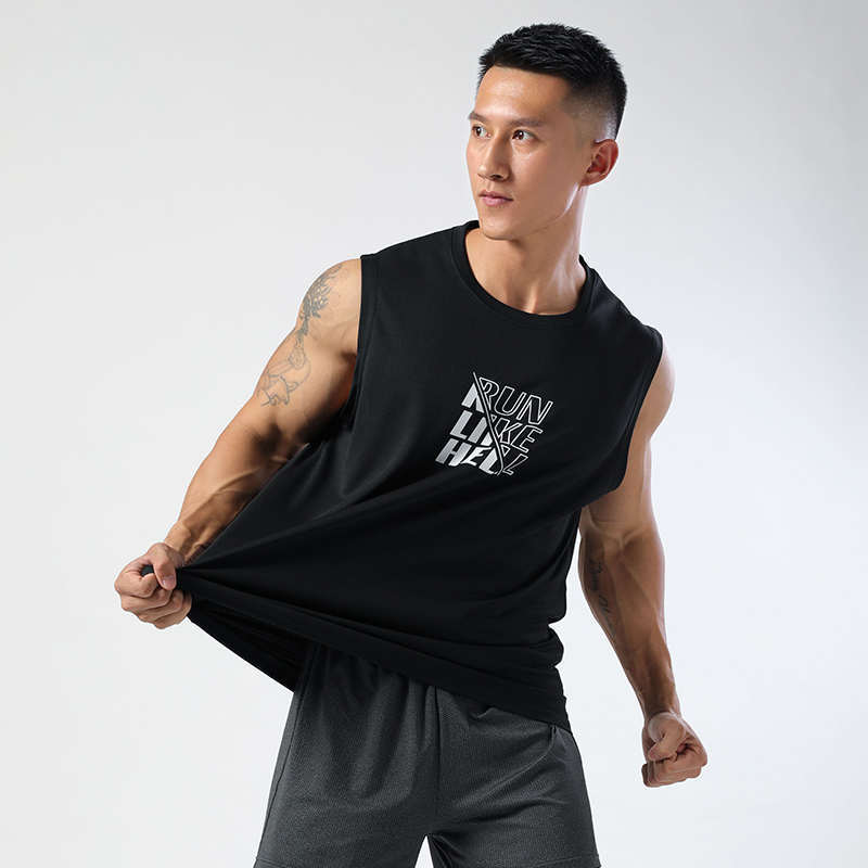 Quick drying fitness running sports vest