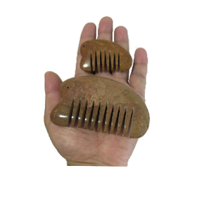 Stone needle comb