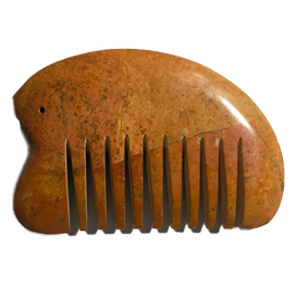 Stone needle comb