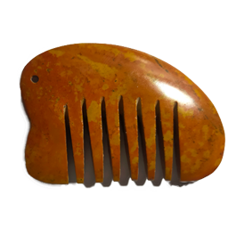 Stone needle comb