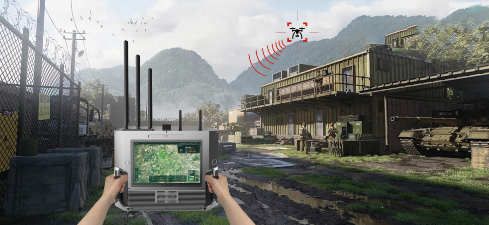 Drone portable SJ-H1030 : équipement intégré d'inspection, de frappe et de leurre pour la mise en réseau de combat individuel