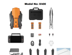 X400-Visible Zoom Mood  Drone