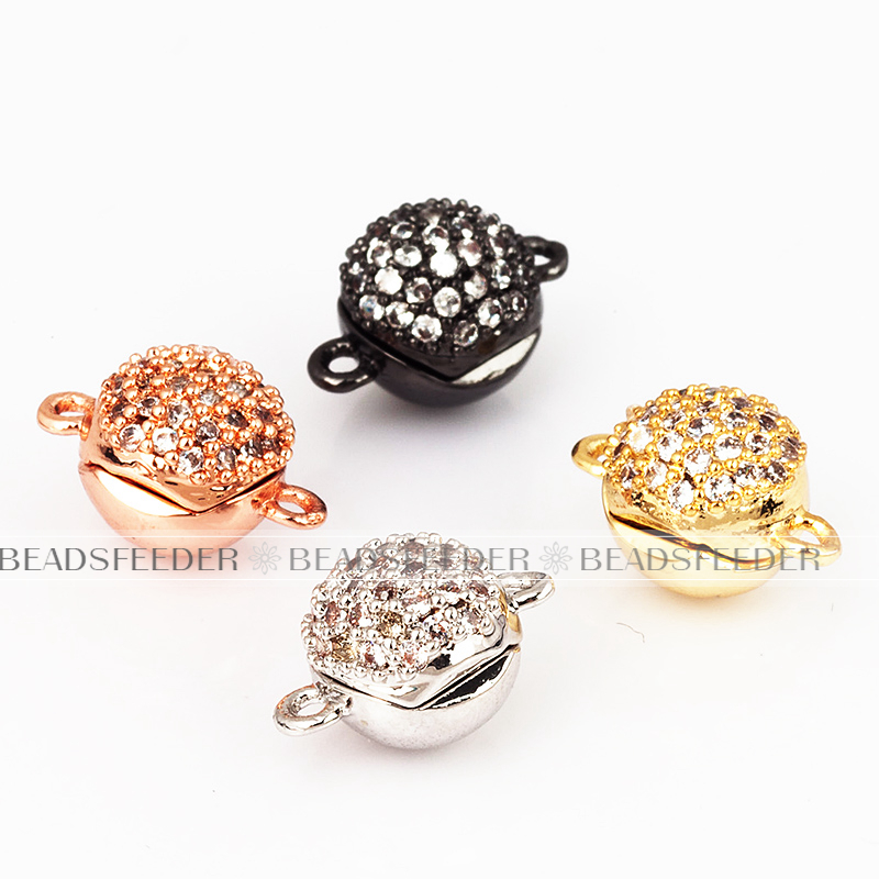 Super Strong Round Ball N50 Magnetic Clasp for Bracelet Necklace