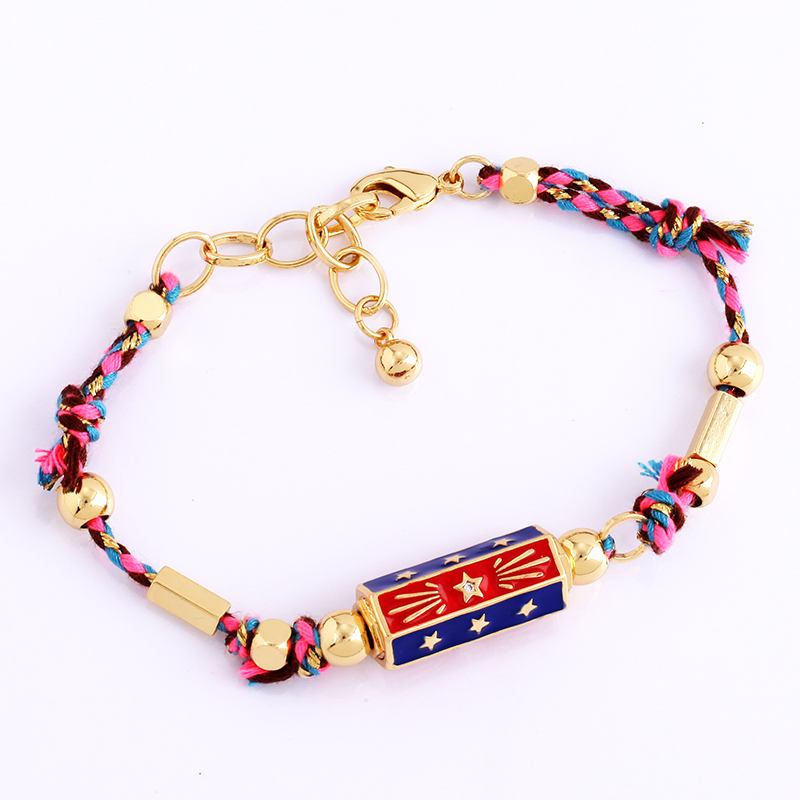 Evil Eye Love Protect Bracelet Amour Turkish Knotting Beaded Boho Jewelry,Women Amulet Party Summer Beach Valentine Gift For Her