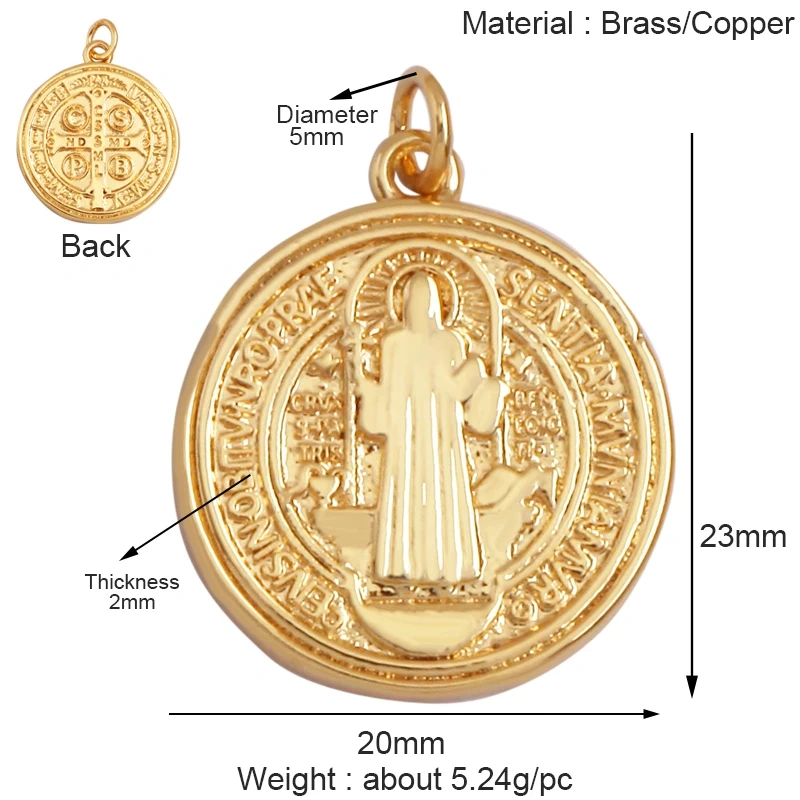 Newest Antique Gold Bronze Beauty Portrait Knight Angel Goddess Coin Medallion Charm Pendant,Necklace Jewelry Accessories Supply