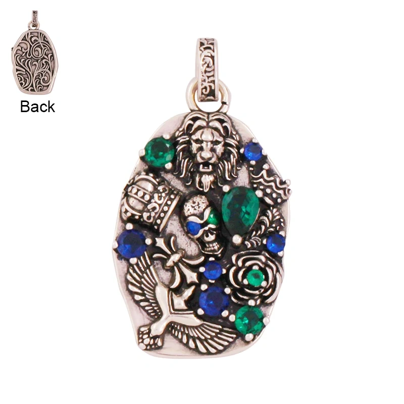 Newest Antique Gold Bronze Beauty Portrait Knight Angel Goddess Coin Medallion Charm Pendant,Necklace Jewelry Accessories Supply