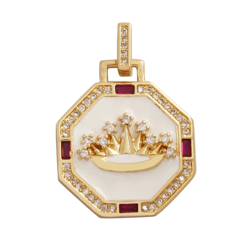 Newest Antique Gold Bronze Beauty Portrait Knight Angel Goddess Coin Medallion Charm Pendant,Necklace Jewelry Accessories Supply