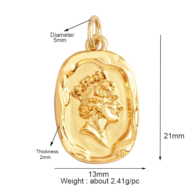 Peace Sign Feather Talisman Amulet Witch Religious Style Charm Pendant,MAMA Love Heart Wiccan Zircon Necklace Jewelry Findings