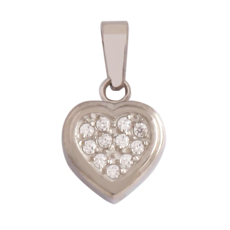 Heart Round Oval Rectangle Square Water Drop 316 Stainless Steel Geometry Charm Pendant,DIY Bracelet Necklace Components Supply