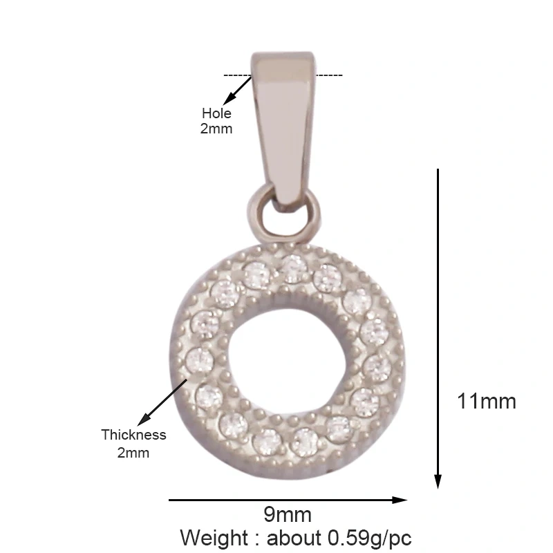 Heart Round Oval Rectangle Square Water Drop 316 Stainless Steel Geometry Charm Pendant,DIY Bracelet Necklace Components Supply