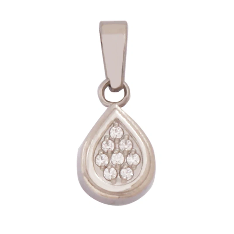 Heart Round Oval Rectangle Square Water Drop 316 Stainless Steel Geometry Charm Pendant,DIY Bracelet Necklace Components Supply