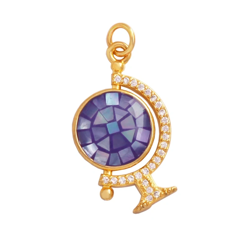 Trendy Shining Moon Star Sun Tellurion Celestial Compass Charm Pendant in Gold Colour , Jewelry Necklace Bracelet Making Supply L43