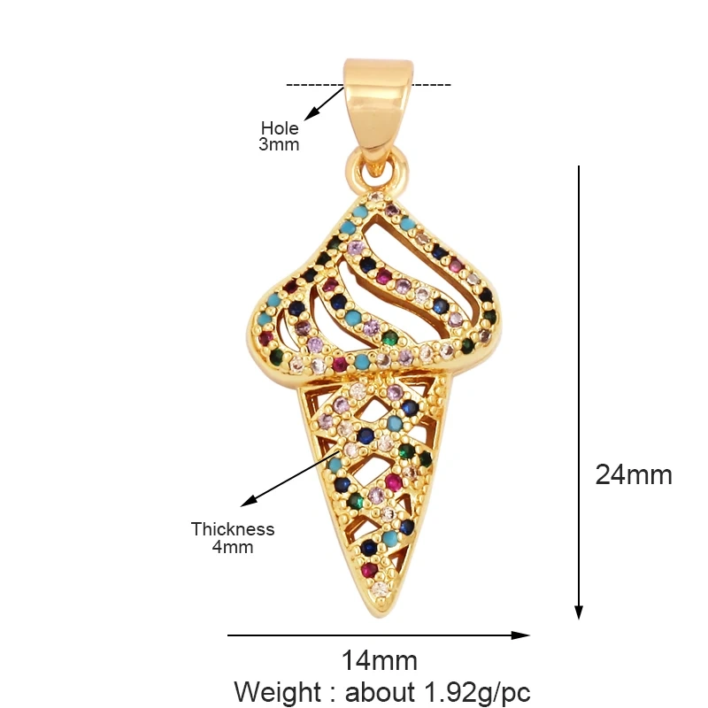 Trendy Perfume Bottle Coffee Cup Wine Glass Charm Pendant,18K Gold Plated Necklace Bracelet for Jewelry Findings Daily Supplies M18