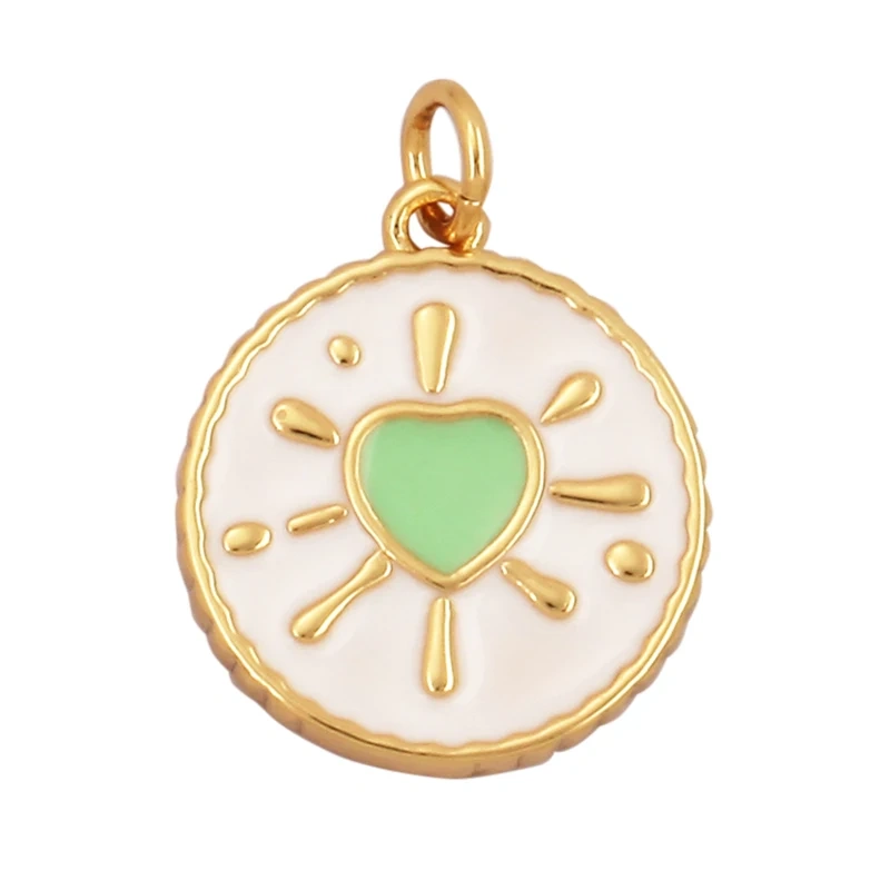 Angel Wing Flash Bolt Moon Star Heart Enamel Attachment for Necklace Bracelet Earring,Handy Craft Jewelry Supply Wholesale K07