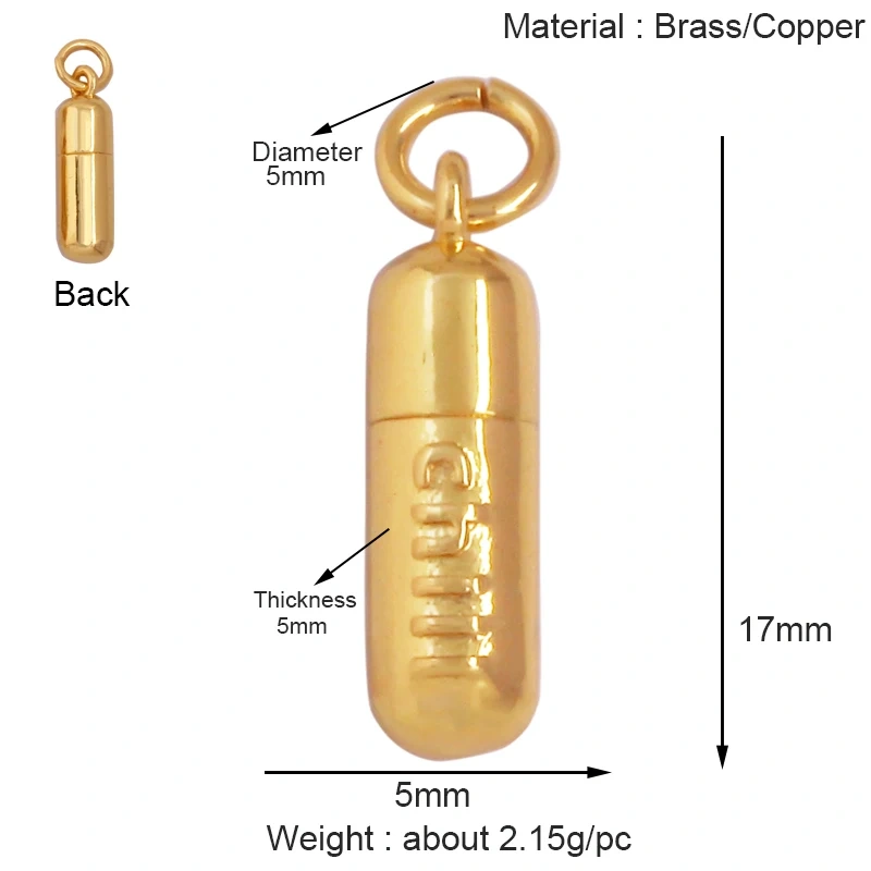 Trendy Motorbike Aircraft Cap Bag Glove Mask Charm Pendant,18K Gold Plated Necklace Bracelet Jewelry Findings Daily Supplies K41