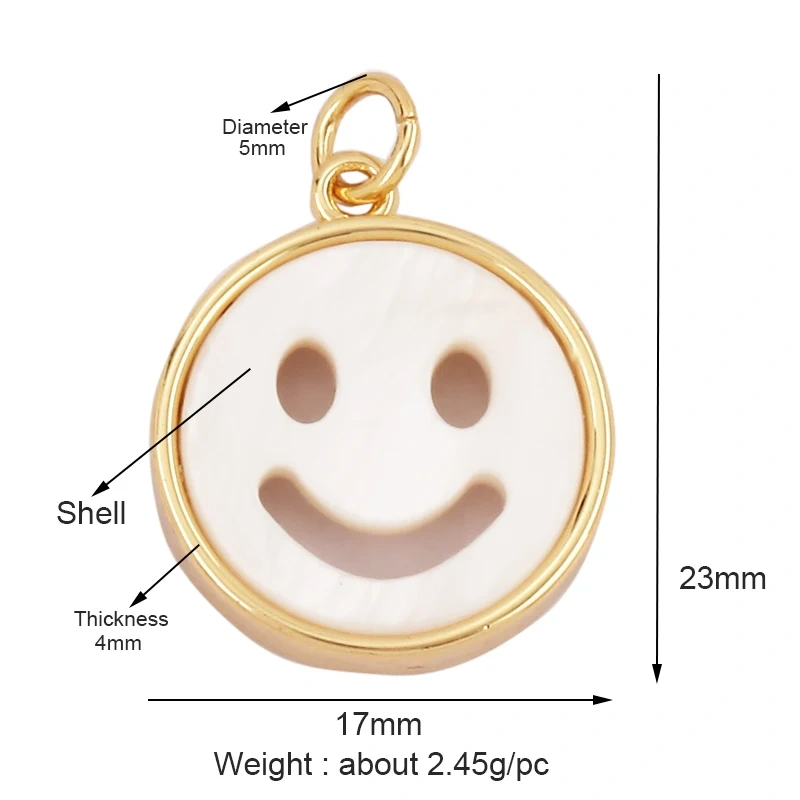 Happy Cry Face Expression Emotion  Love Call Me  Charm Pandent in Gold Colour, Jewelry Necklace Bracelet Making Supplies L92