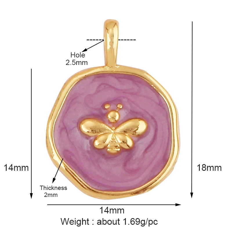 Angel Wing Flash Bolt Moon Star Heart Enamel Attachment for Necklace Bracelet Earring,Handy Craft Jewelry Supply Wholesale K07