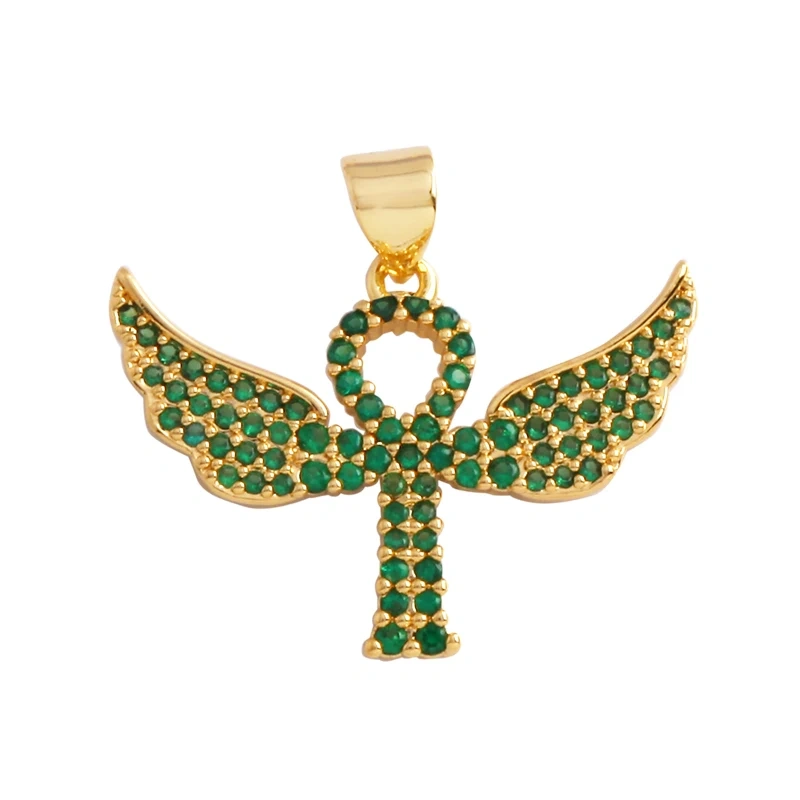 Trendy Star Moon Colorful Charm Pendant,Mini Five-Pointed Star 18K Gold Cubic Zirconia CZ Paved,Jewelry Necklace Accessories L09