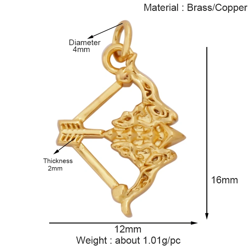 Trendy Motorbike Aircraft Cap Bag Glove Mask Charm Pendant,18K Gold Plated Necklace Bracelet Jewelry Findings Daily Supplies K41