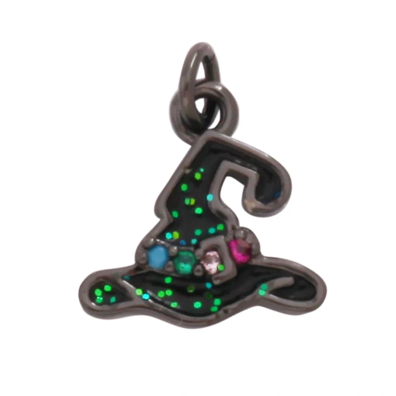 Trendy Motorbike Aircraft Cap Bag Glove Mask Charm Pendant,18K Gold Plated Necklace Bracelet Jewelry Findings Daily Supplies K41