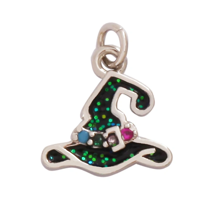 Trendy Motorbike Aircraft Cap Bag Glove Mask Charm Pendant,18K Gold Plated Necklace Bracelet Jewelry Findings Daily Supplies K41