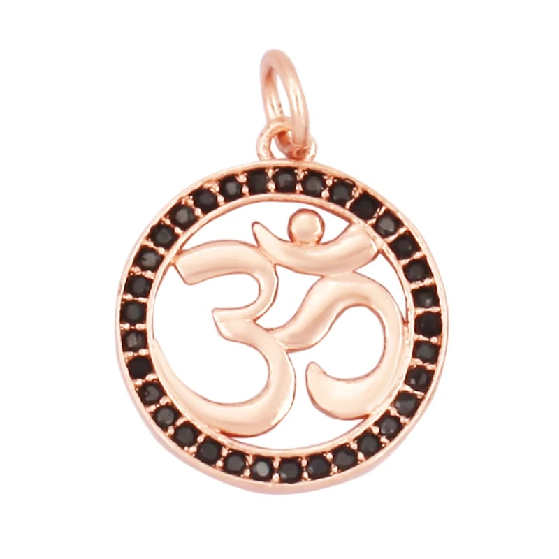 Trendy Sports Baseball Dumbbell Yoga Men's Boots Zirconia Paved Cloth Charm Pendant,18K Gold Necklace Craft Jewelry Supply L99