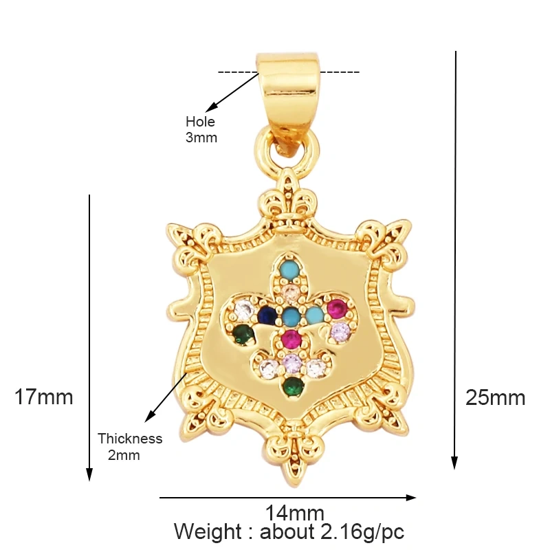 Statue of Liberty Angel Eagle Money Coin Charm Pendant,18K Gold Plated Colour,Necklace Bracelet for Handmade Jewelry Supply L27