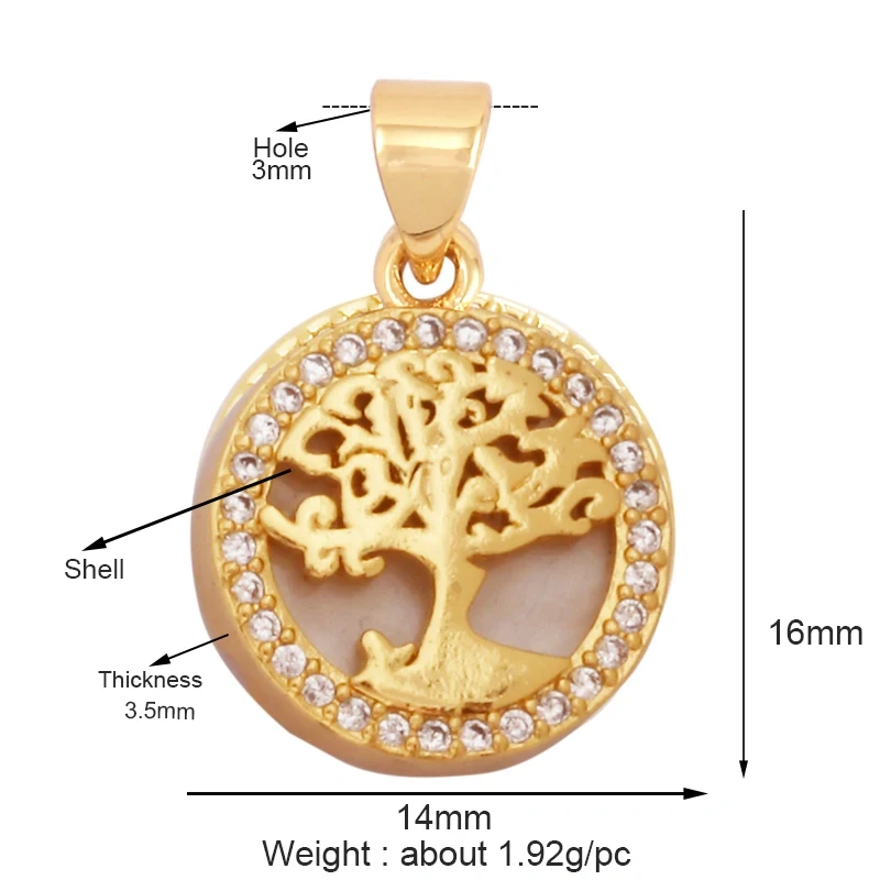 Fashion Romantic Sweet Colorful Rose Sun Lotus Flower Tree Charm Pendant,Enamel Coin Rainbow Girl Gift Party Jewelry Supply L56