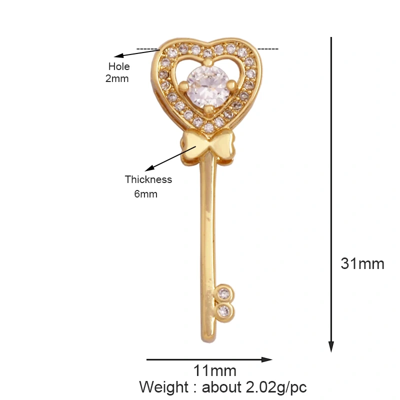 Colourful Oil Dropped Enamel Star Flower Heart Key Charm Pendant,Necklace Bracelet Pendant Jewelry Making Handy Craft Supply M65