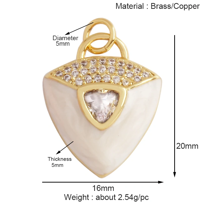 Trendy MOM MAMA Love Heart Charm Pendant,Creative Angel Wings 18K Gold Plated Zircon Jewelry Findings Accessories Supplies K38