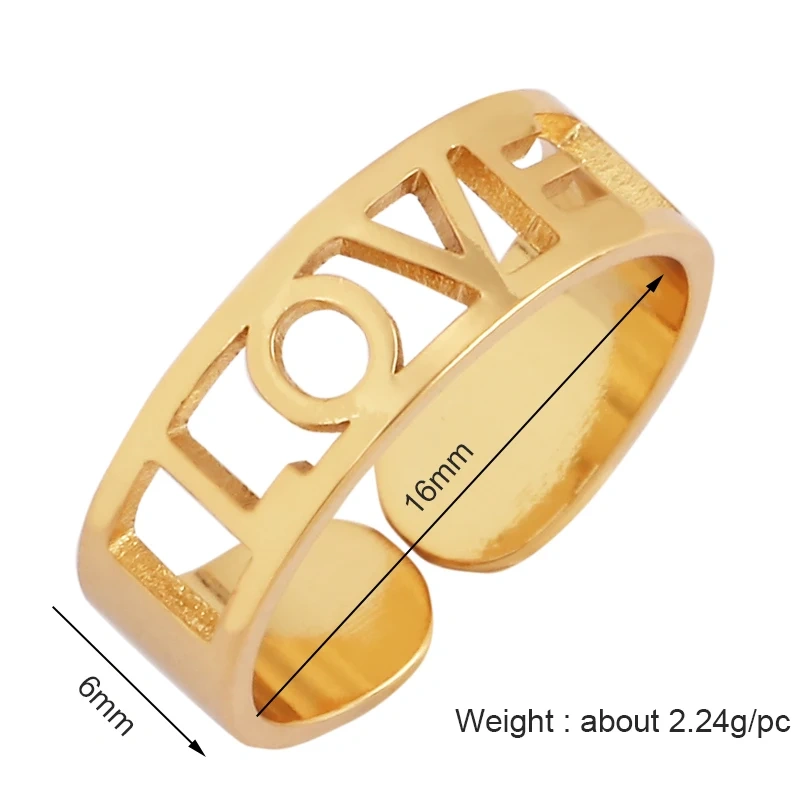 Vintage Fashion Hip-hop Punk Bronze Antique Gold Ring,18K Gold Plated Open Adjustable Rings Charm Jewelry Findings Supplies P30