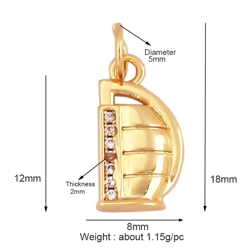 Exquisite Zircon 18K Gold Plated Initial Name A-Z Letter Charm Pendant Necklace,Fashion Jewelry Findings Supplies Wholesales L09