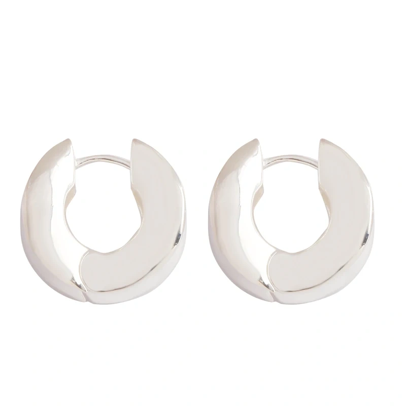 Fashion Elegant Luxury Flashing Bolt Big Hoop Earring,Bohemian Style Geometry 18K Gold Plated Colorful Enamel Jewelry Supply P05