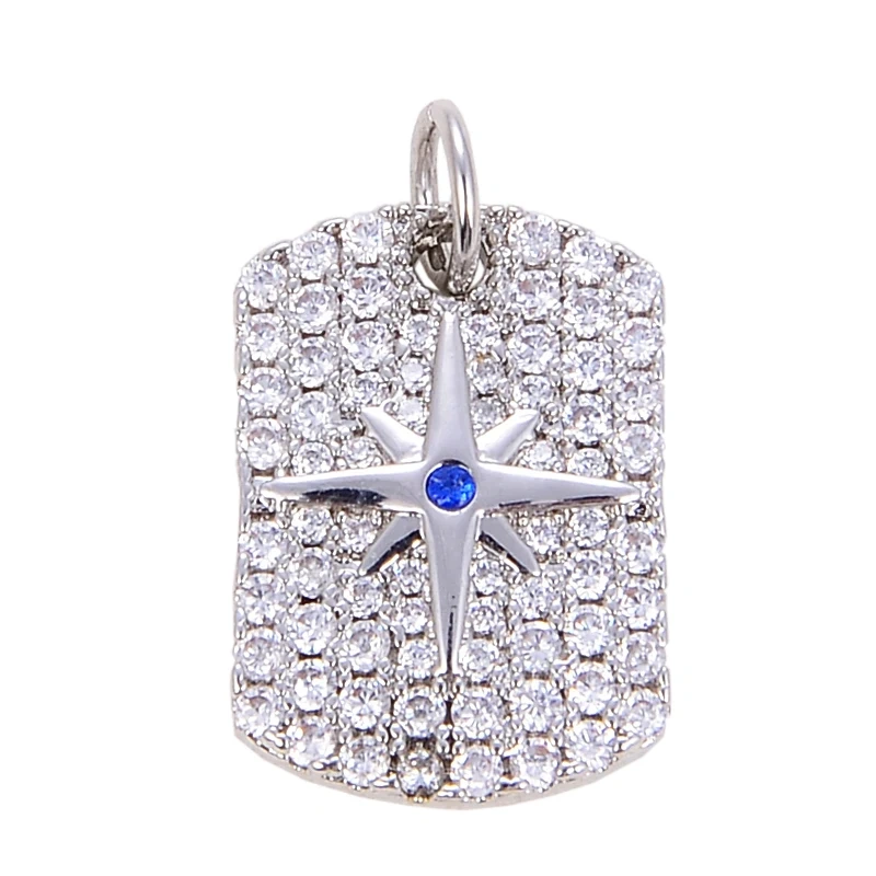 Shining Trendy Moon Star Space Celestial Compass Charm Pendant in Gold Colour , Jewelry Necklace Bracelet Making Supplies K31