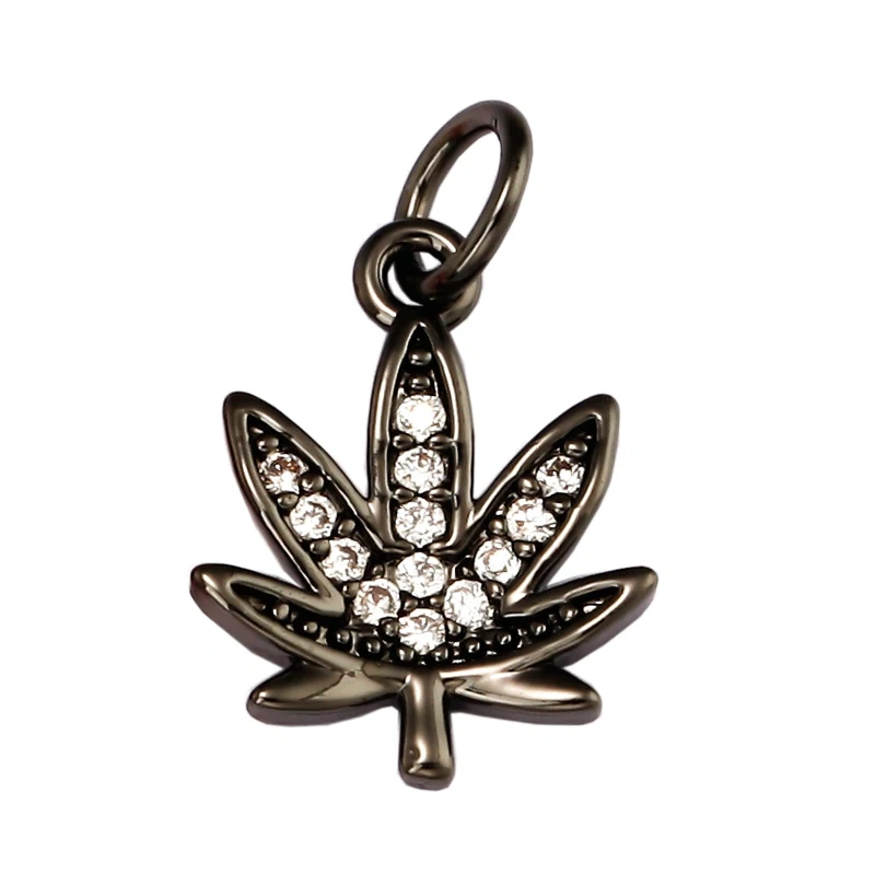 Pine Cone Lotus Coconut Tree Sun Flower Ginkgo Leaf  18K Gold Charm,Bracelet Earring Attachment  Jewelry Components Findings L44