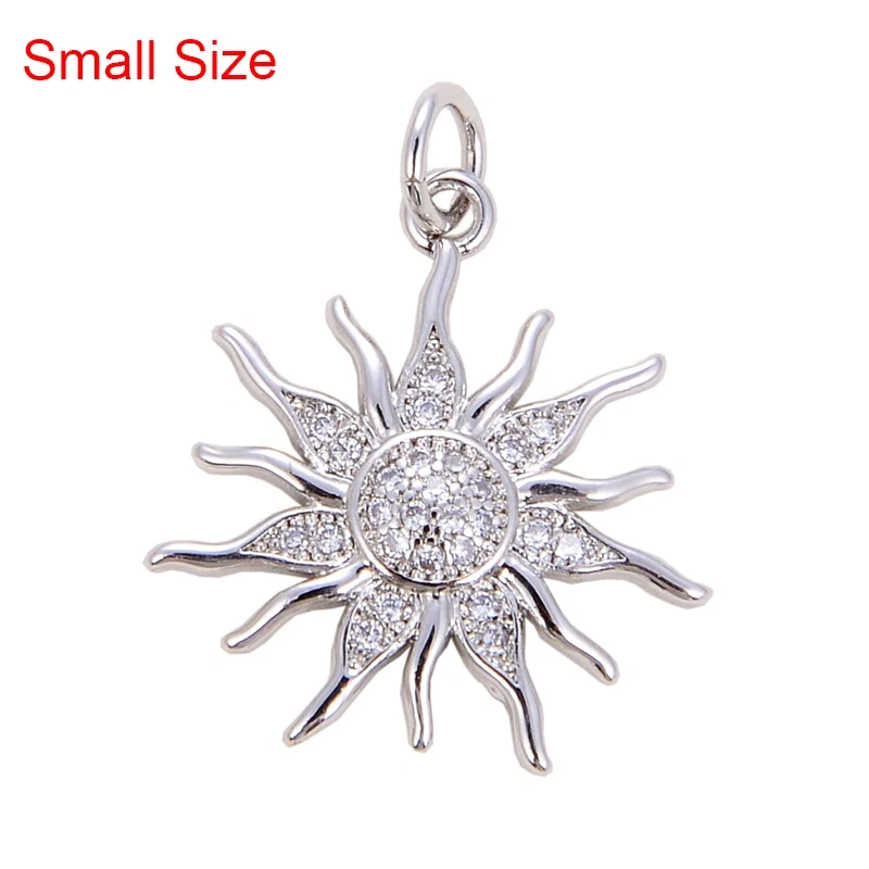 Shining Trendy Moon Star Space Celestial Compass Charm Pendant in Gold Colour , Jewelry Necklace Bracelet Making Supplies K31