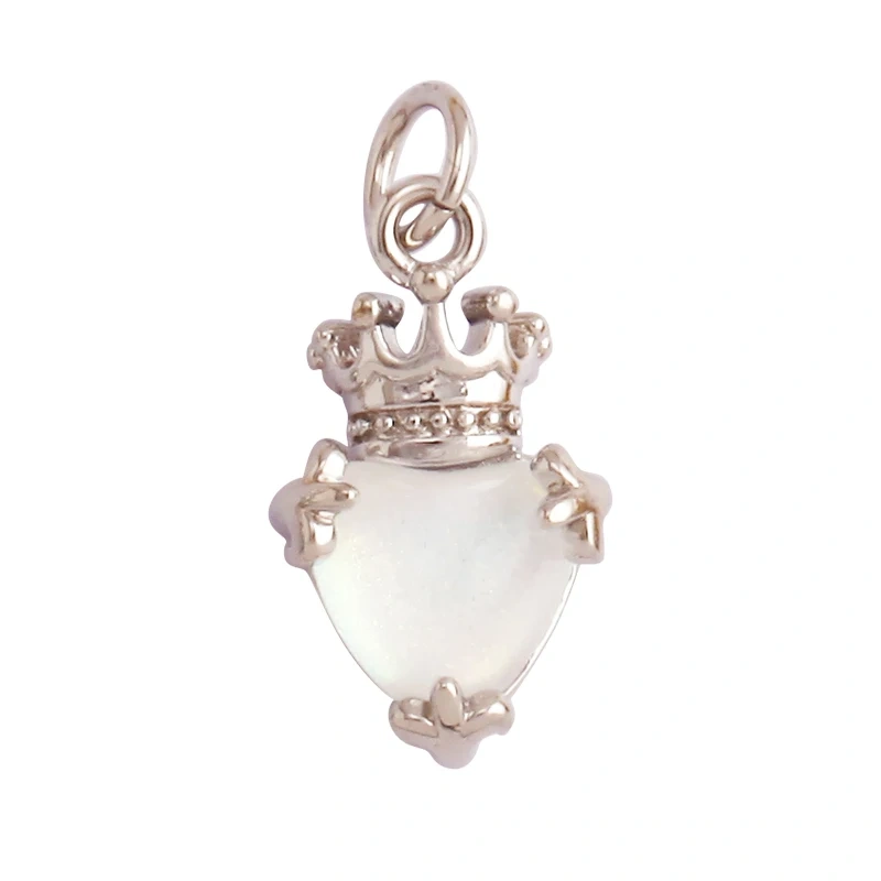Cute Cat Love Heart Lantern Charm Pendant ,Fine Trendy 18K Gold Plated Jewelry Necklace Bracelet Hand Making Supplies L22