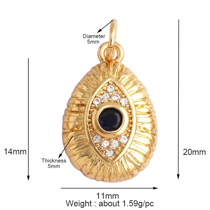 Classic Star Heart Flower Hand Geometry Shape Gemstone Jewelry Findings,Fashion 18k Gold Inlaid Zirconia Necklace  Supply L44