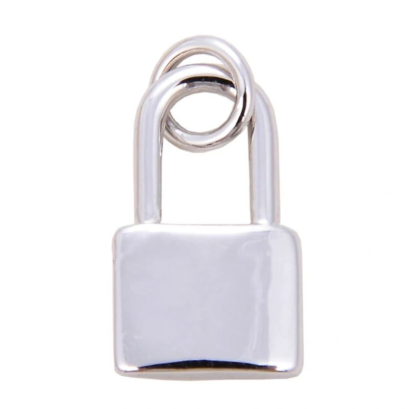 Lock CZ Mini Charm, 18K Real Gold Plated Colour,Necklace Bracelet Pendant for Handmade Handmaking DIY Jewelry Supplies L75