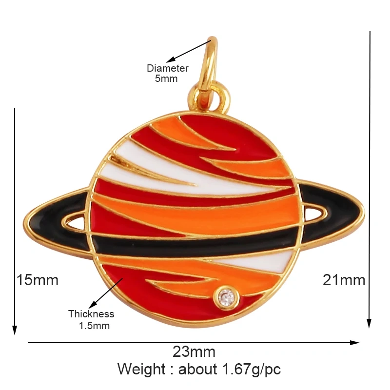 Shining Trendy Moon Star Space Celestial Compass Charm Pendant in Gold Colour , Jewelry Necklace Bracelet Making Supplies K31