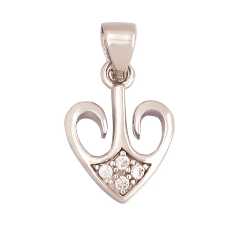 Fashion Colourful Enamel Dripping Oil Love Heart Charm Pendant,Cute 18K Gold Zircon Mix Style Jewelry Necklace Accessories L26