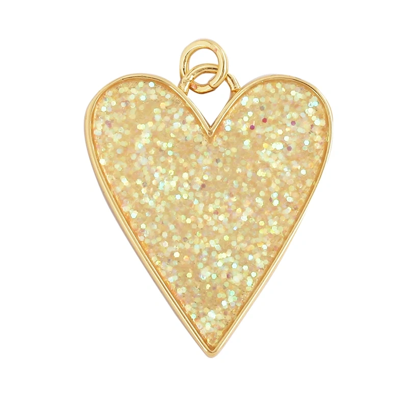 Glittery Pop Colourful Clothing Theme Heart Charms Pendant,Fashion Drop Oil Enamel Romantic Love Jewelry Necklace Accessory K10