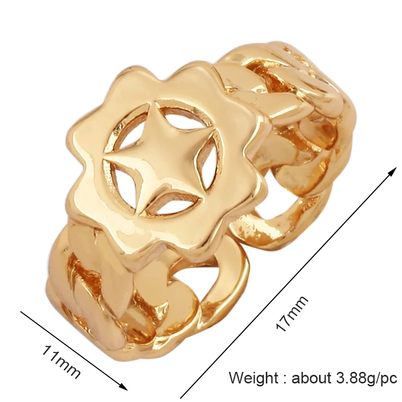 Trendy Mashup Style Punk Eye Colorful Finger Ring,18K Gold Plated Zircon Open Adjustable Rings Charm Jewelry Findings Supply P30