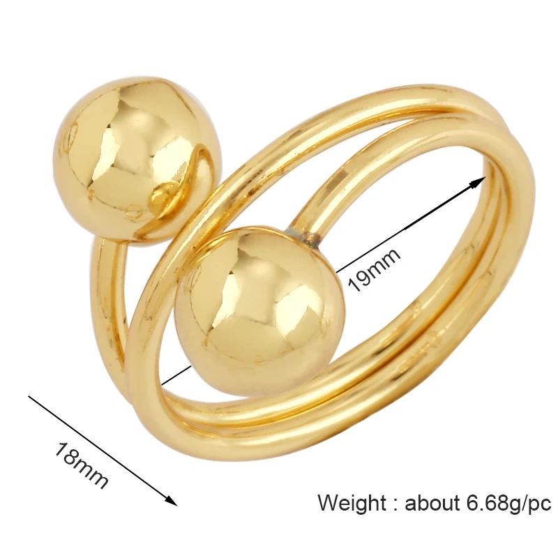 Trendy Mashup Style Punk Eye Colorful Finger Ring,18K Gold Plated Zircon Open Adjustable Rings Charm Jewelry Findings Supply P30