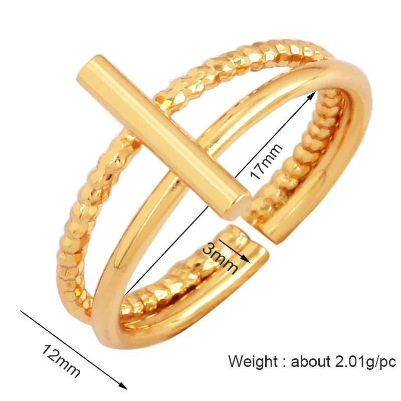 Trendy Mashup Style Punk Eye Colorful Finger Ring,18K Gold Plated Zircon Open Adjustable Rings Charm Jewelry Findings Supply P30