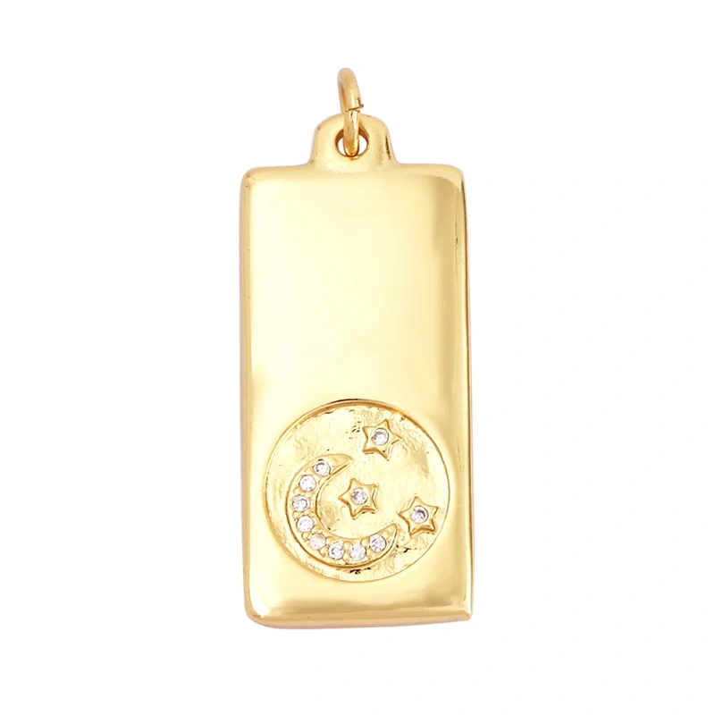 Heart Love Star Moon Evil Eye Hamsha Hand,CZ Paved Necklace Pendant Making Jewelry Components Findings Accessories Supplies L13