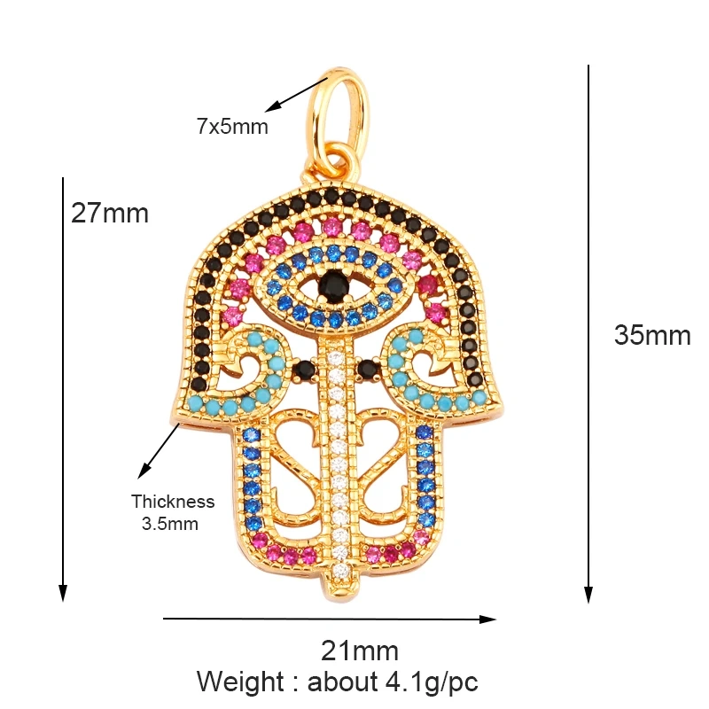 Sports Sneakers Skis Surfboard Key Flower Cubic Zirconia CZ Paved Charm,18K Real Gold Plated Colour , Craft Jewelry Supplies L87