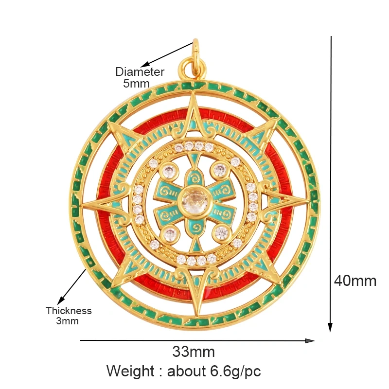 Treature Bottle Magical Amulet Charm Pendant,CZ Trendy Jewelry Necklace Bracelet Accessories  Wholesale Hand Making Supplies L24